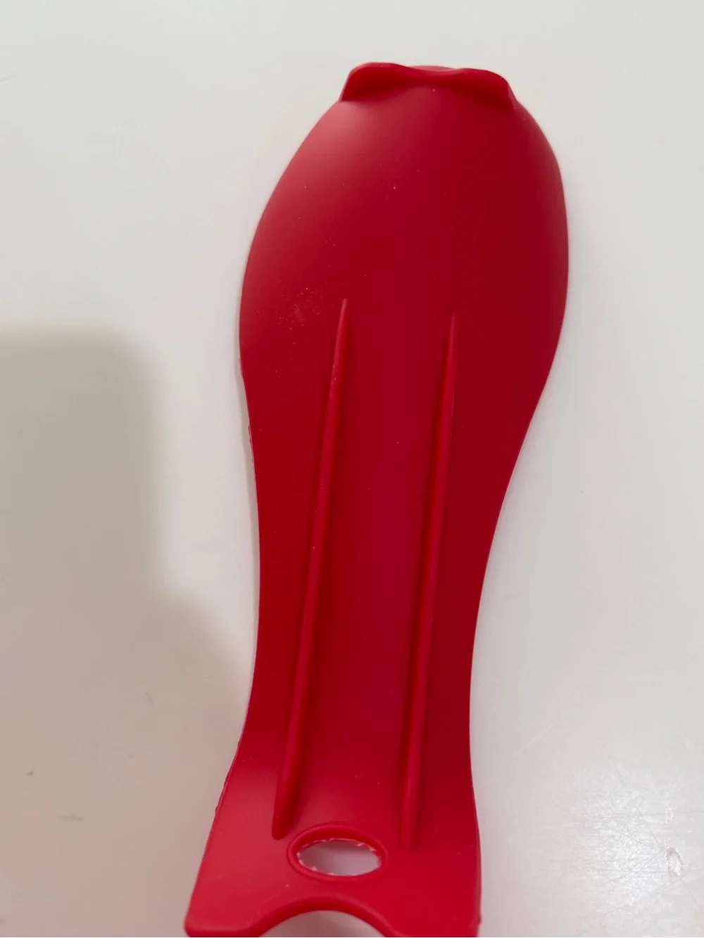 Red Silicone Spoon Rest